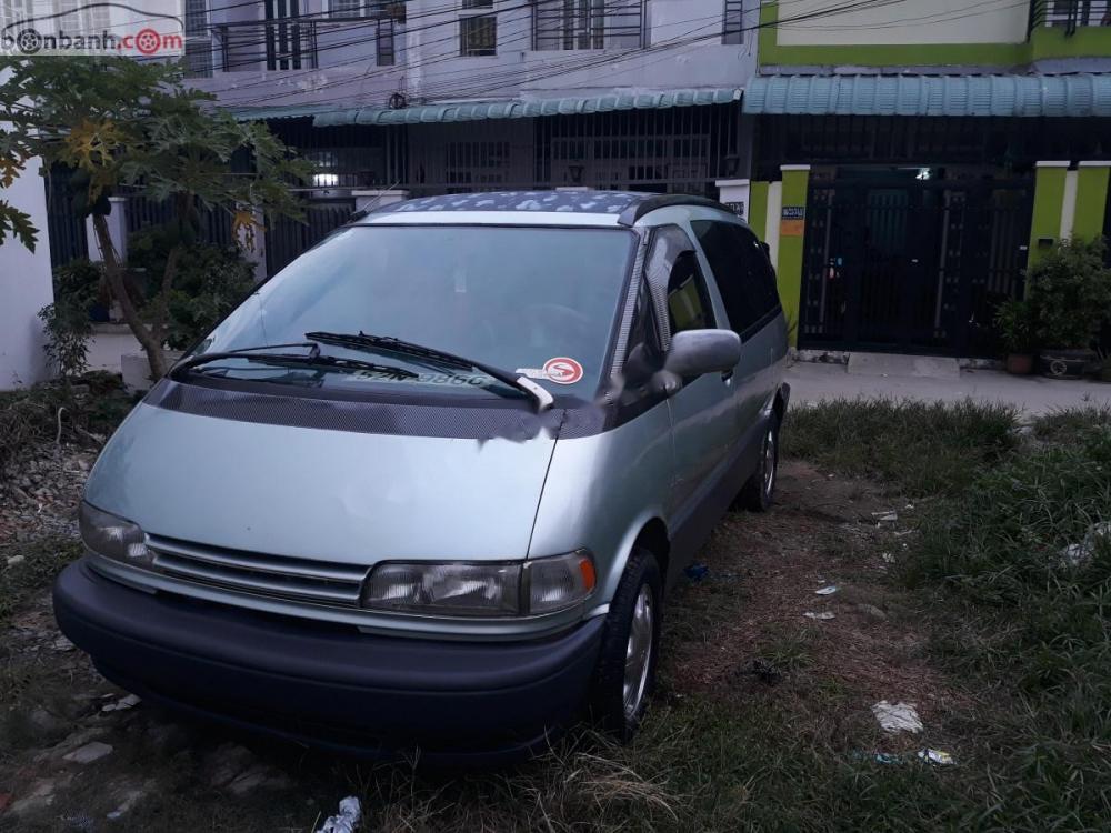 Toyota Previa LE 1992 - Bán xe Toyota Previa LE sản xuất 1992, màu xanh lam, nhập khẩu  