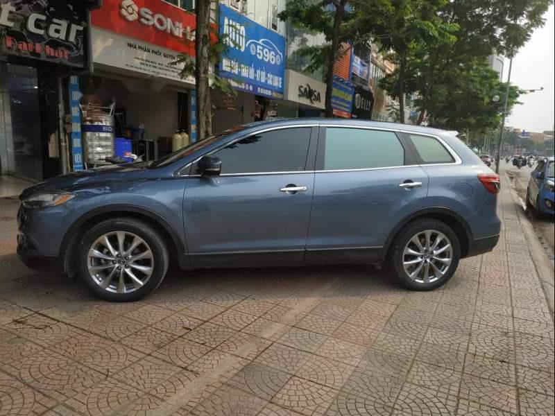 Mazda CX 9   2014 - Bán lại xe Mazda CX 9 đời 2014, màu xanh lam, 975tr