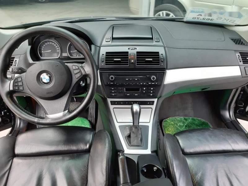 BMW X3   2008 - Bán BMW X3 2008, màu đen, xe nhập, số tự động 