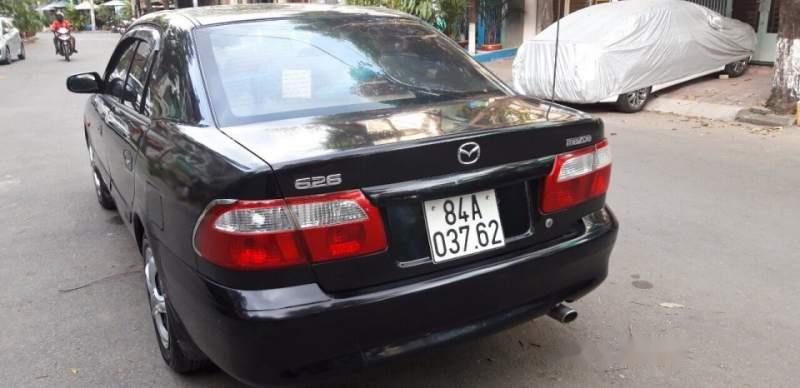 Mazda 626   2002 - Chính chủ bán Mazda 626 năm 2002, màu đen, xe nhập