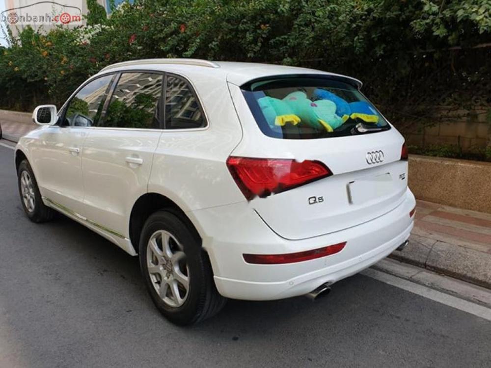 Audi Q5 2.0 AT 2013 - Cần bán lại xe Audi Q5 2.0 AT đời 2013, màu trắng, xe nhập đẹp như mới