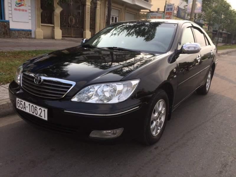 Toyota Camry   2003 - Bán ô tô Toyota Camry đời 2003, màu đen chính chủ