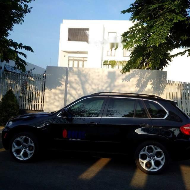 BMW X5 2007 - Cần bán BMW X5 2007, màu đen, nhập khẩu nguyên chiếc xe gia đình