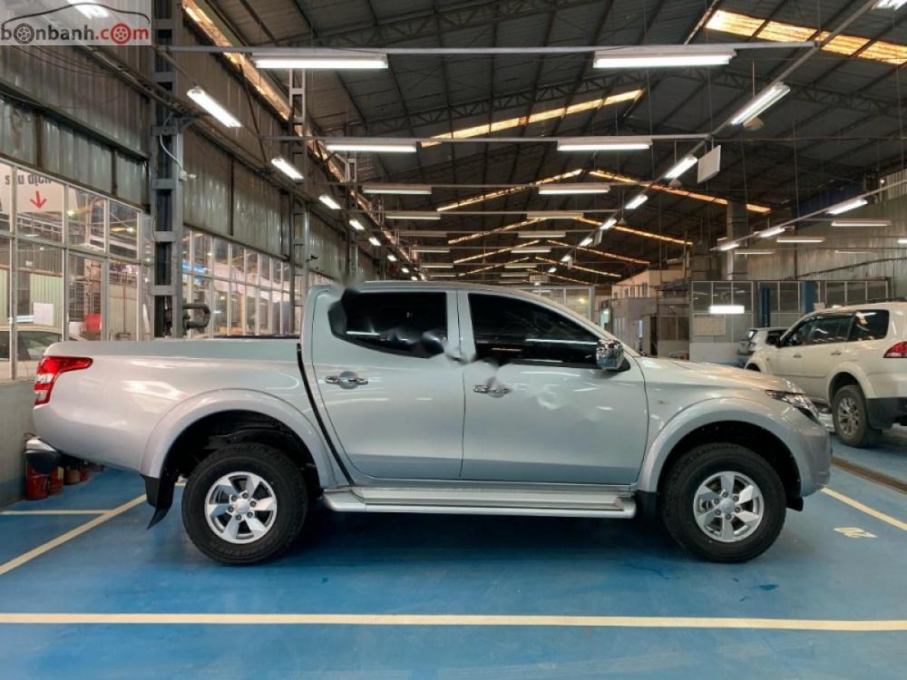 Mitsubishi Triton 4x2 AT 2019 - Cần bán xe Mitsubishi Triton 4x2 AT đời 2019, màu bạc, xe nhập 