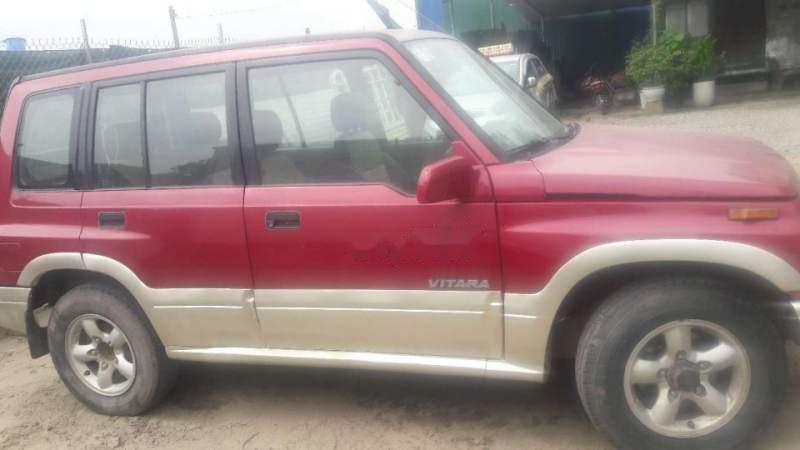 Suzuki Vitara 2005 - Bán ô tô Suzuki Vitara đời 2005, màu đỏ, 136tr