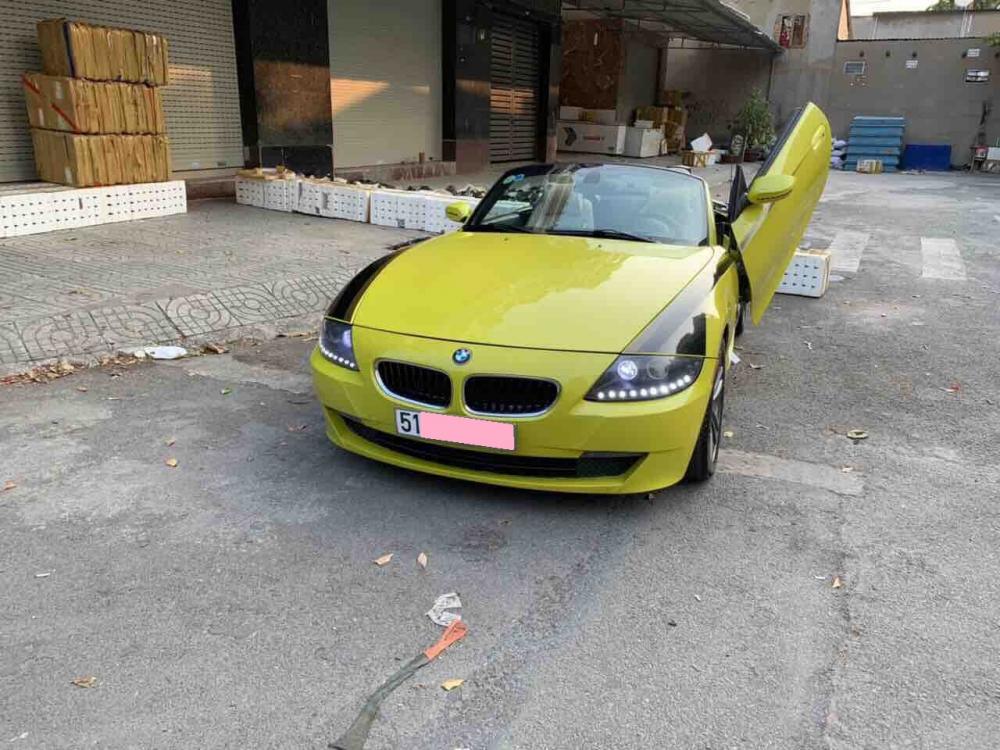 BMW Z4 2003 - Bán siêu xe BMW Z4 2003, số tự động, màu xanh chuối