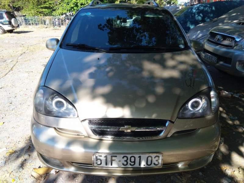 Chevrolet Vivant   CDX 2.0 2009 - Cần bán lại xe Chevrolet Vivant CDX 2.0 2009, màu vàng, xe nhập 