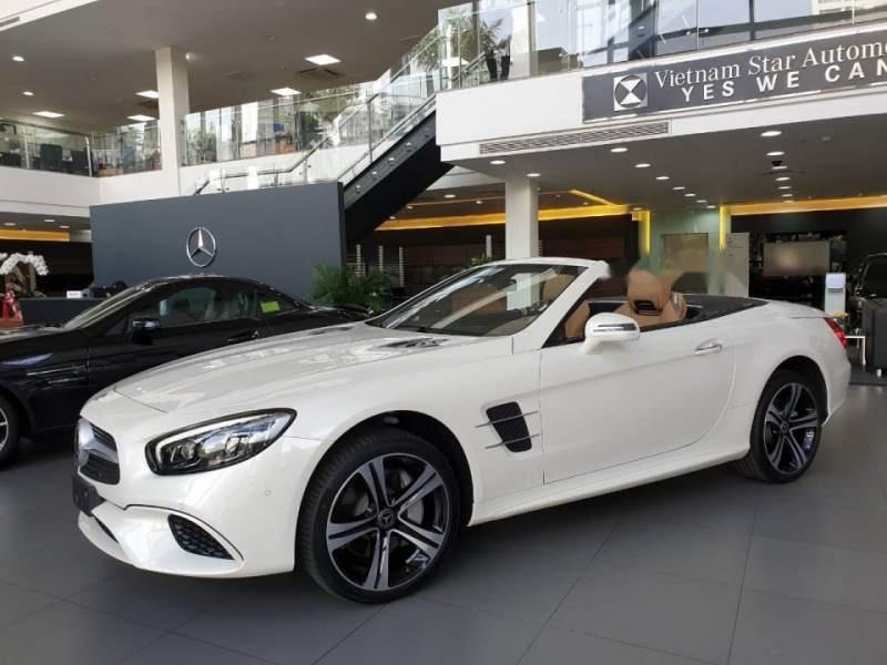 Mercedes-Benz SL class  SL400   2018 - Bán gấp Mercedes SL400 đời 2018, màu trắng, xe nhập