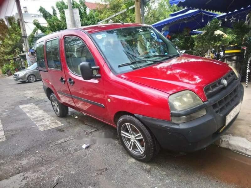 Fiat Doblo   2003 - Cần bán gấp Fiat Doblo sản xuất 2003, màu đỏ, giá 65tr