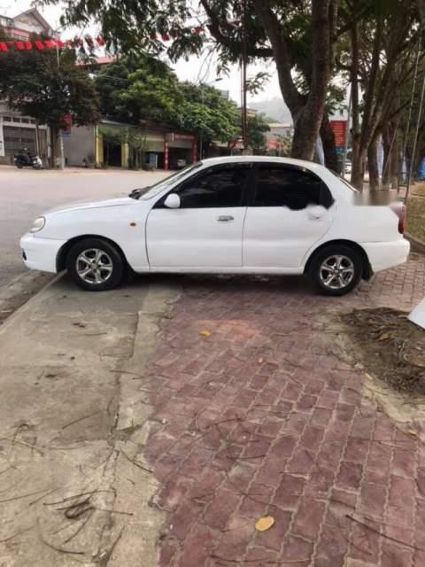 Daewoo Lanos   2002 - Bán xe Daewoo Lanos đời 2002, màu trắng, nhập khẩu nguyên chiếc, máy nổ êm