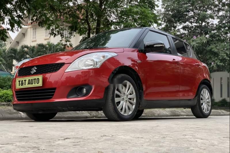 Suzuki Swift  1.4AT  2015 - Bán gấp Suzuki Swift 1.4AT 2015, màu đỏ   