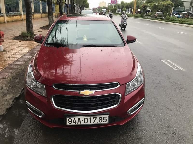 Chevrolet Cruze   LTZ   2016 - Bán xe Chevrolet Cruze LTZ năm sản xuất 2016, màu đỏ, ít chạy còn khá mới