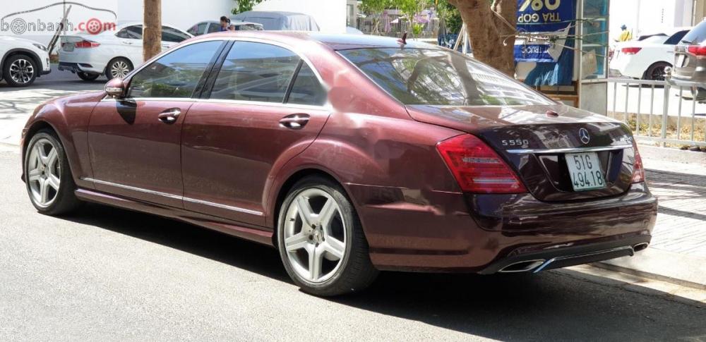 Mercedes-Benz S class S550 2007 - Cần bán gấp Mercedes S550 sản xuất 2007, màu đỏ, nhập khẩu nguyên chiếc như mới