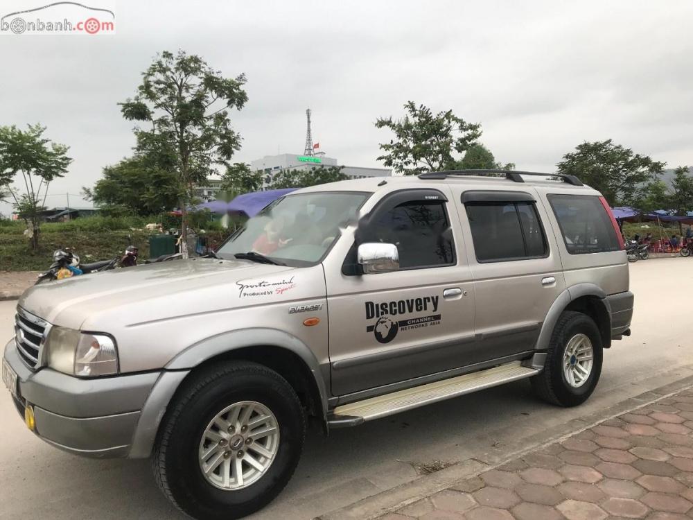 Ford Everest 2.5L 4x2 MT 2006 - Cần bán gấp Ford Everest 2.5L 4x2 MT đời 2006, màu vàng, giá 348tr