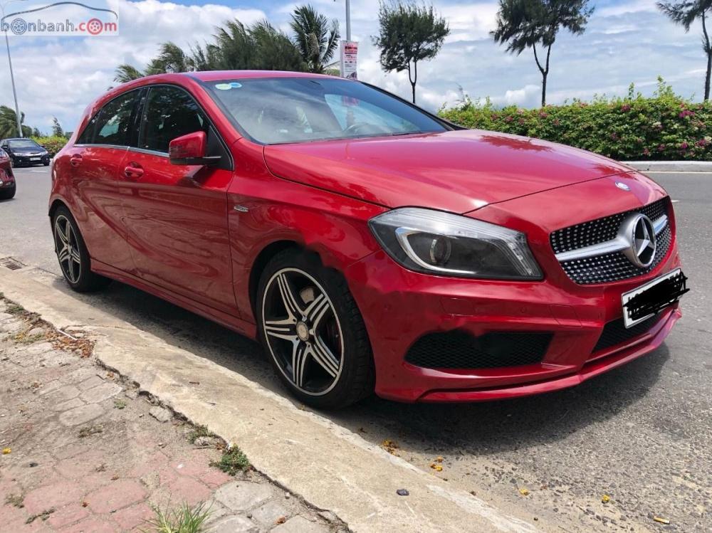 Mercedes-Benz A class A250 2013 - Xe Mercedes A250 đời 2013, màu đỏ, nhập khẩu nguyên chiếc, giá chỉ 900 triệu