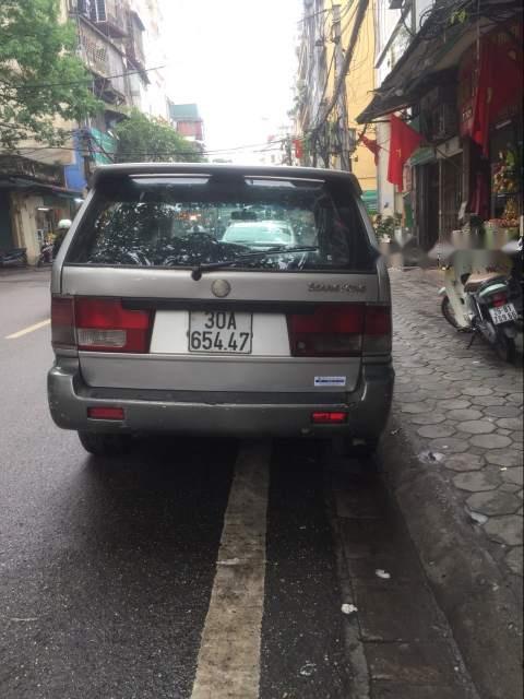 Ssangyong Musso   2002 - Bán gấp Ssangyong Musso năm 2002, màu bạc, xe gia đình