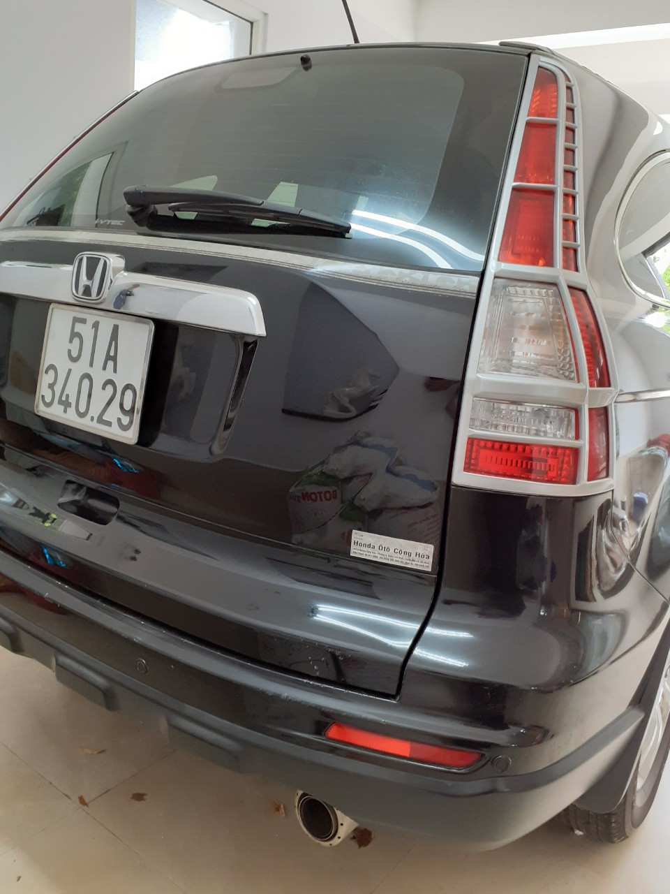 Honda CR V  2.4AT 2012 - Bán Honda CRV 2.4AT, màu đen, xe gia đình, 650tr