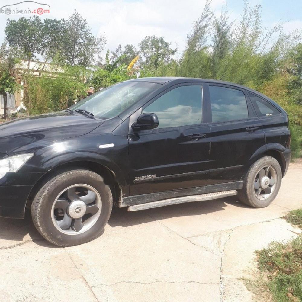 Ssangyong Actyon 2006 - Xe Ssangyong Actyon sản xuất năm 2006, màu đen, nhập khẩu nguyên chiếc  