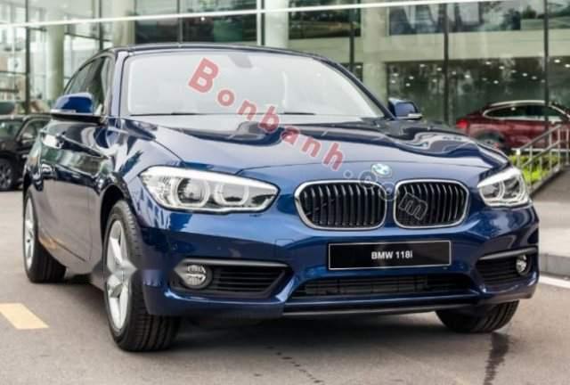 BMW 1 Series   118i   2018 - Bán BMW 118i năm 2018, màu xanh lam, nhập khẩu