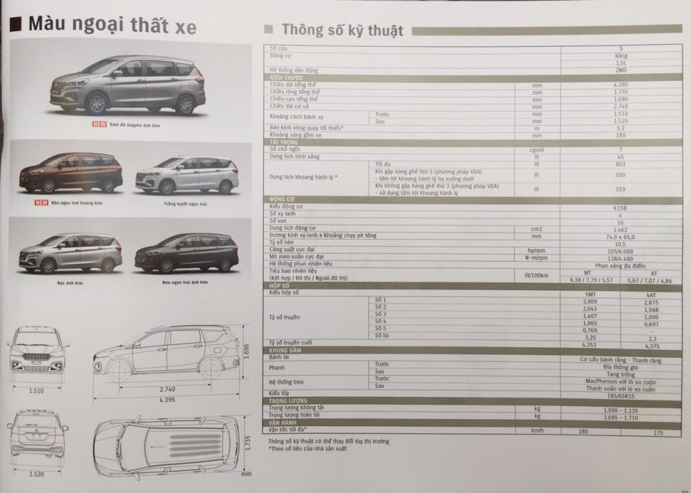 Suzuki Ertiga   2018 - Ertiga mẫu xe phong cách tao nhã của năm 2019