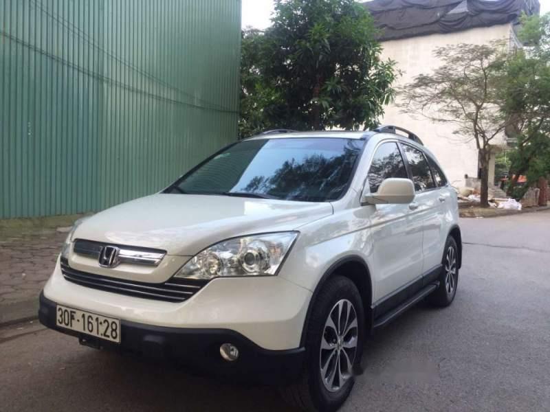 Honda CR V   2009 - Bán ô tô Honda CR V đời 2009, màu trắng, nhập khẩu nguyên chiếc, máy nguyên bản