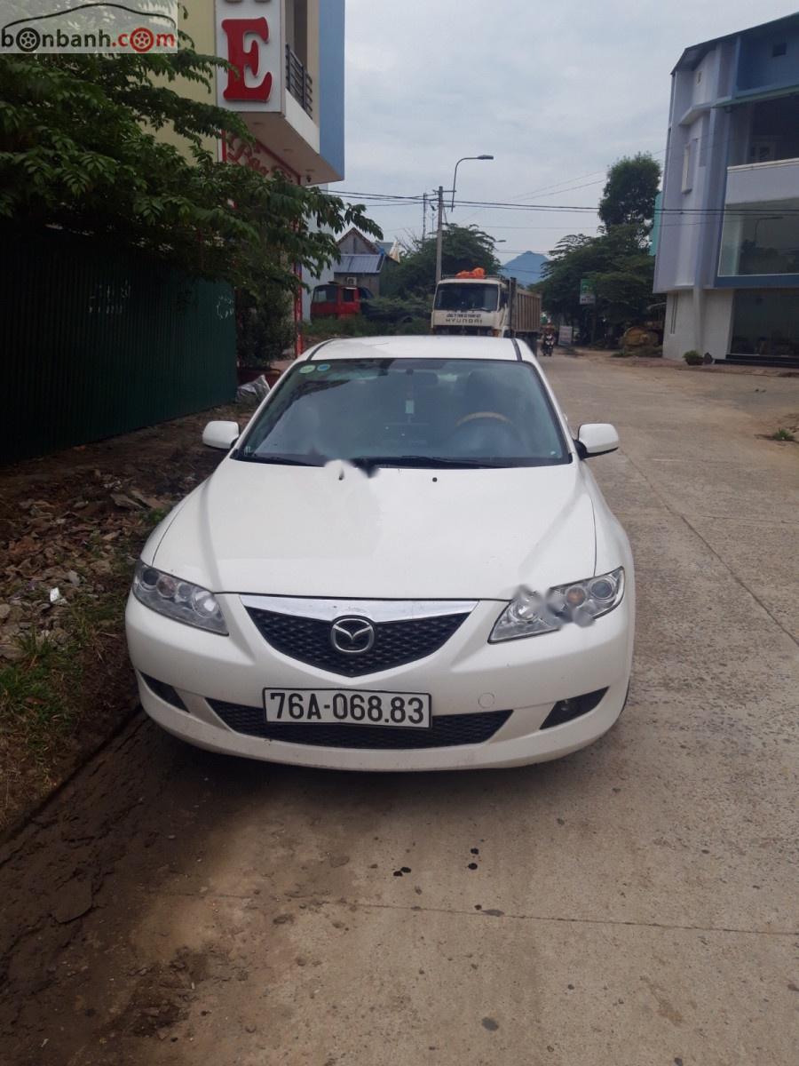 Mazda 6 2004 - Xe cũ Mazda 6 sản xuất năm 2004, màu trắng