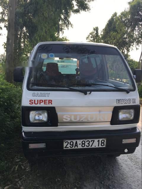 Suzuki Super Carry Van   2000 - Bán gấp Suzuki Super Carry Van đời 2000, màu trắng