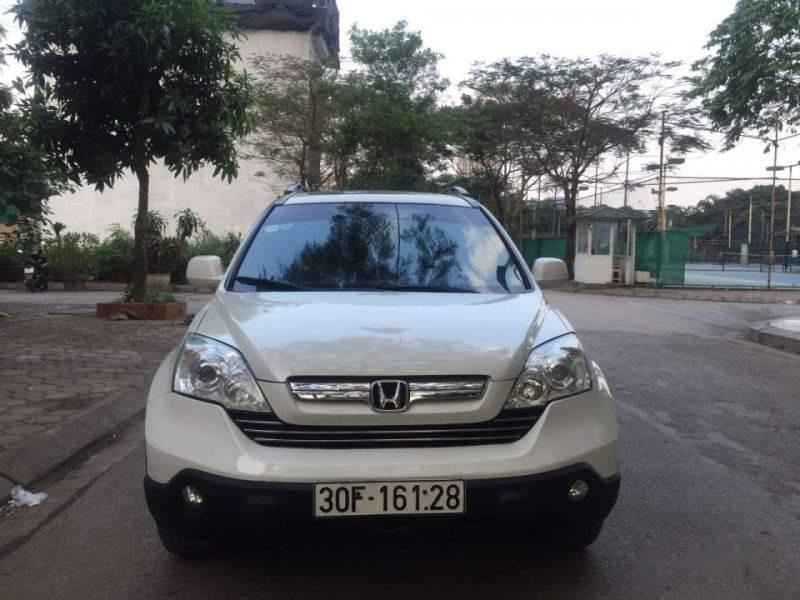 Honda CR V   2009 - Bán ô tô Honda CR V đời 2009, màu trắng, nhập khẩu nguyên chiếc, máy nguyên bản