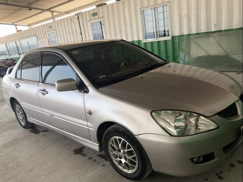 Mitsubishi Lancer   2004 - Bán xe Mitsubishi Lancer 2004, màu bạc, nhập khẩu