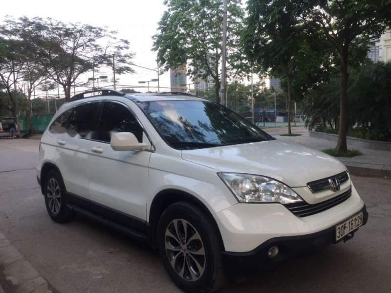 Honda CR V   2009 - Bán ô tô Honda CR V đời 2009, màu trắng, nhập khẩu nguyên chiếc, máy nguyên bản