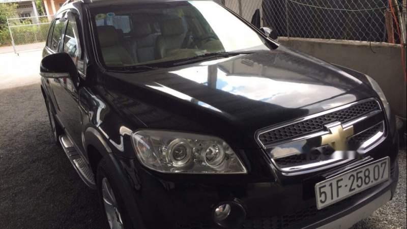 Chevrolet Captiva 2008 - Cần bán Chevrolet Captiva sản xuất năm 2008, màu đen 