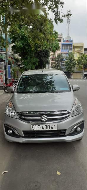 Suzuki Ertiga 2017 - Bán xe Suzuki Ertiga sản xuất năm 2017, màu bạc 