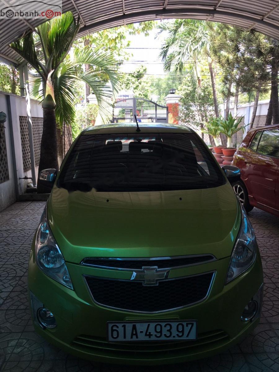 Chevrolet Spark LT 2012 - Bán xe Chevrolet Spark LT năm 2012, màu xanh lam 