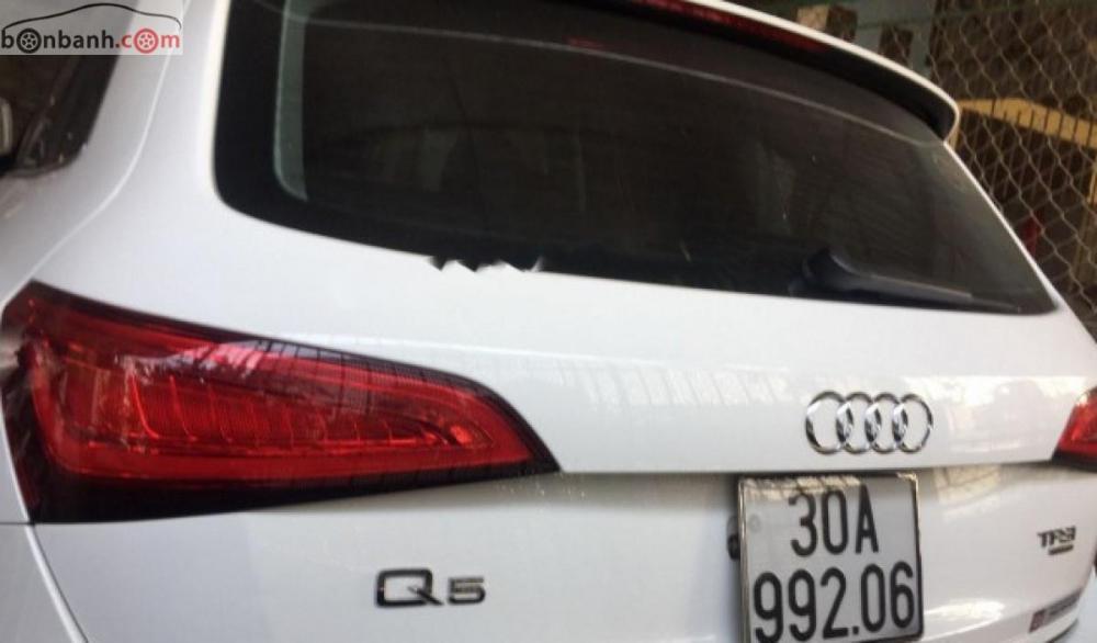 Audi Q5 2.0 AT 2014 - Bán Audi Q5 2.0 AT năm 2014, màu trắng, nhập khẩu