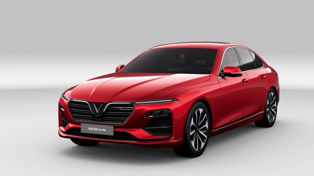 Jonway Global Noble   2019 - Bán ô tô VinFast LUX A2.0 Full Option (Nội thất da Nappa) 2019, màu đỏ (Giá 1 tỷ 3 đã bao gồm VAT - bàn giao xe T9.2019)