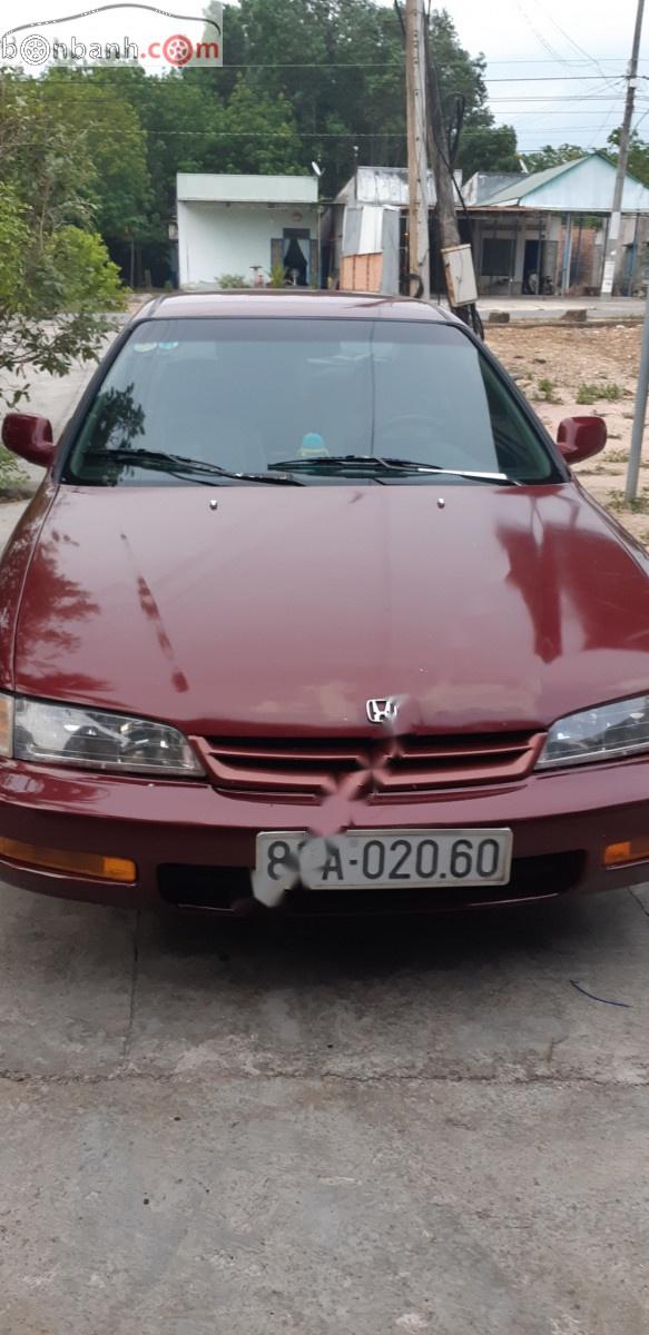 Honda Accord 2.2 MT 1994 - Xe Honda Accord 2.2 MT 1994, màu đỏ, nhập khẩu xe gia đình 