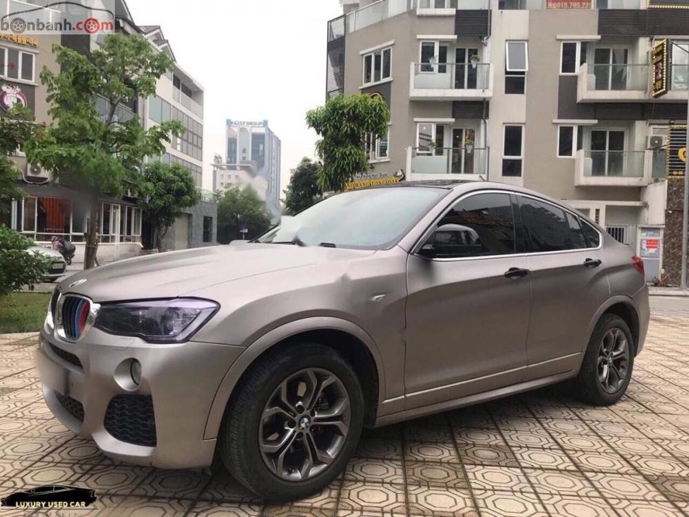 BMW X4 xDrive28i 2016 - Bán BMW X4 xDrive28i đời 2016, màu xám, nhập khẩu