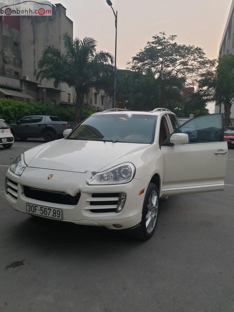 Porsche Cayenne 2008 - Cần bán gấp Porsche Cayenne đời 2008, màu trắng, nhập khẩu nguyên chiếc