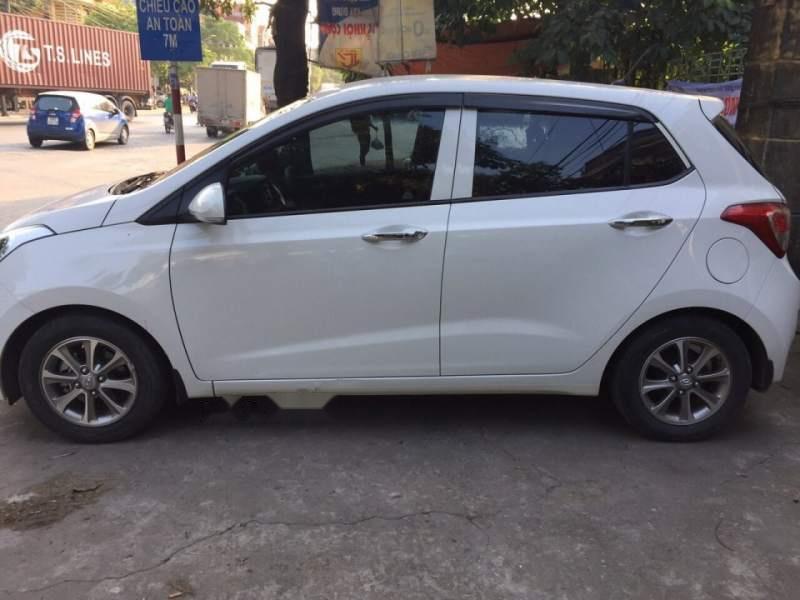 Hyundai Grand i10  MT 2016 - Cần bán Hyundai Grand i10 MT 2016, màu trắng, nhập khẩu, xe đẹp không một lỗi