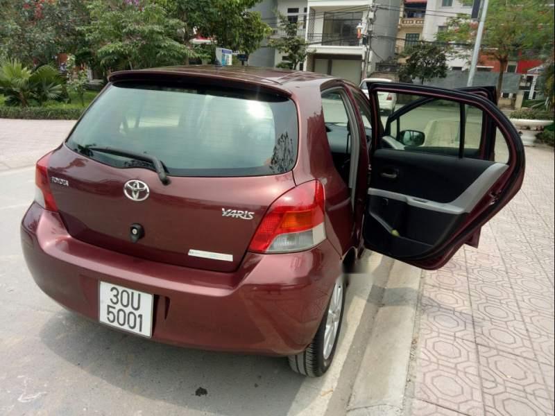 Toyota Yaris   2009 - Bán Toyota Yaris 2009, màu đỏ, nhập khẩu nguyên chiếc 