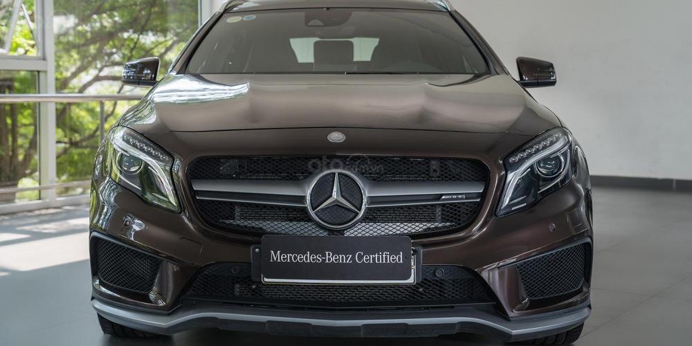 Mercedes-Benz GLA-Class 45AMG 4Matic 2016 - Cần bán Mercedes-Benz GLA45 AMG 4Matic đăng ký 2018, màu nâu, 500km, xe nhập khẩu, 2% thuế trước bạ