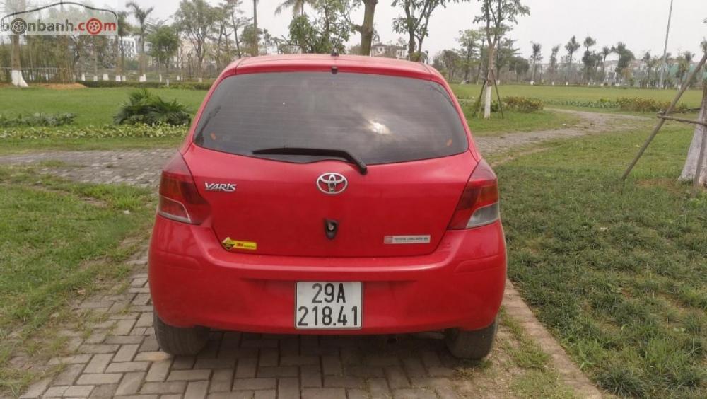 Toyota Yaris 1.5 AT 2012 - Bán xe Toyota Yaris 1.5 AT năm 2012, màu đỏ, nhập khẩu nguyên chiếc