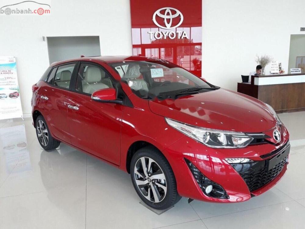 Toyota Yaris 1.5G 2019 - Bán ô tô Toyota Yaris 1.5G năm sản xuất 2019, màu đỏ, nhập khẩu nguyên chiếc