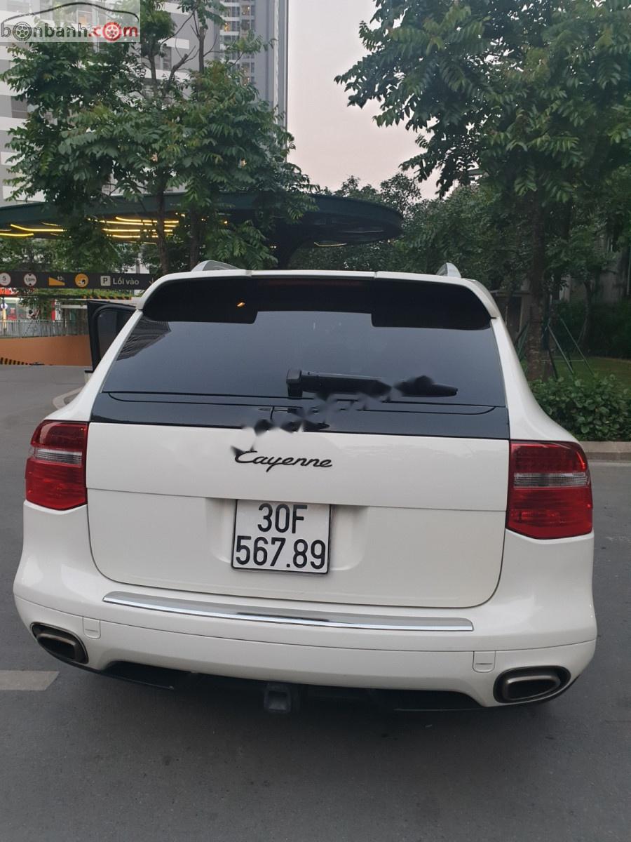 Porsche Cayenne 2008 - Cần bán gấp Porsche Cayenne đời 2008, màu trắng, nhập khẩu nguyên chiếc