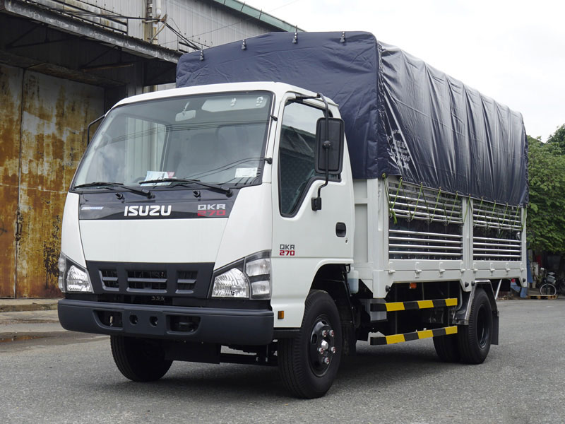 Isuzu QKR  77HE4 2019 - Bán xe tải Isuzu 1.9 tấn thùng bạt 4m3