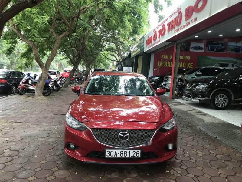 Mazda 6   2.0AT  2015 - Cần bán Mazda 6 2.0AT đời 2015, màu đỏ, 715 triệu