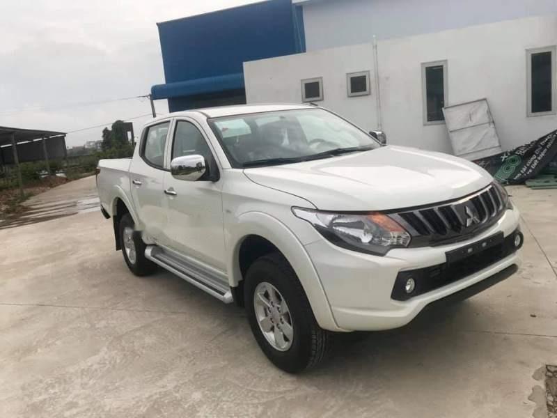 Mitsubishi Triton   2019 - Bán Mitsubishi Triton đời 2019, màu trắng, xe nhập, giá tốt