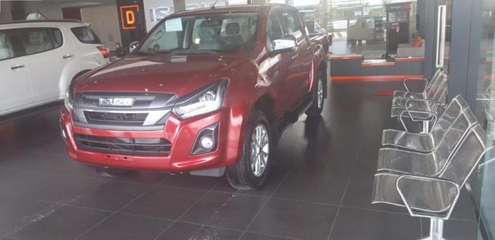 Isuzu Dmax LS Prestige 1.9L 4x2 AT 2018 - Bán Isuzu Dmax LS Prestige 1.9L 4x2 AT 2018, màu đỏ, nhập khẩu