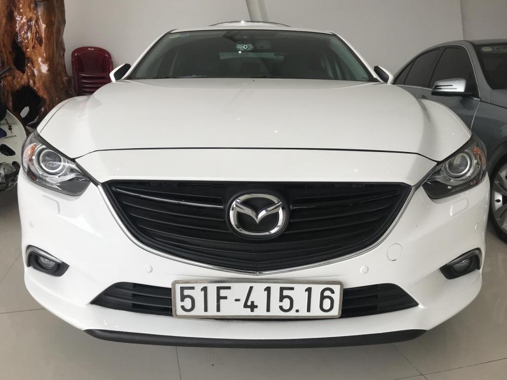 Mazda 6 2.5AT  2016 - Bán Mazda 6 2.5AT 2016 màu trắng