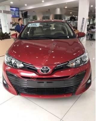 Toyota Vios  1.5G  2019 - Bán xe Toyota Vios 1.5G đời 2019, màu đỏ